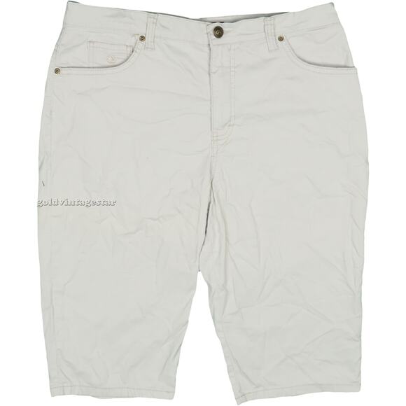 Gloria Vanderbilt Capri Shorts Size 16 Waist 33 - Picture 1 of 4